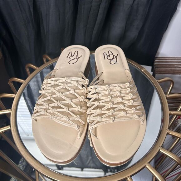 Mansur Gavriel Mignon Strappy Slide Sandals NEW - Picture 4 of 8